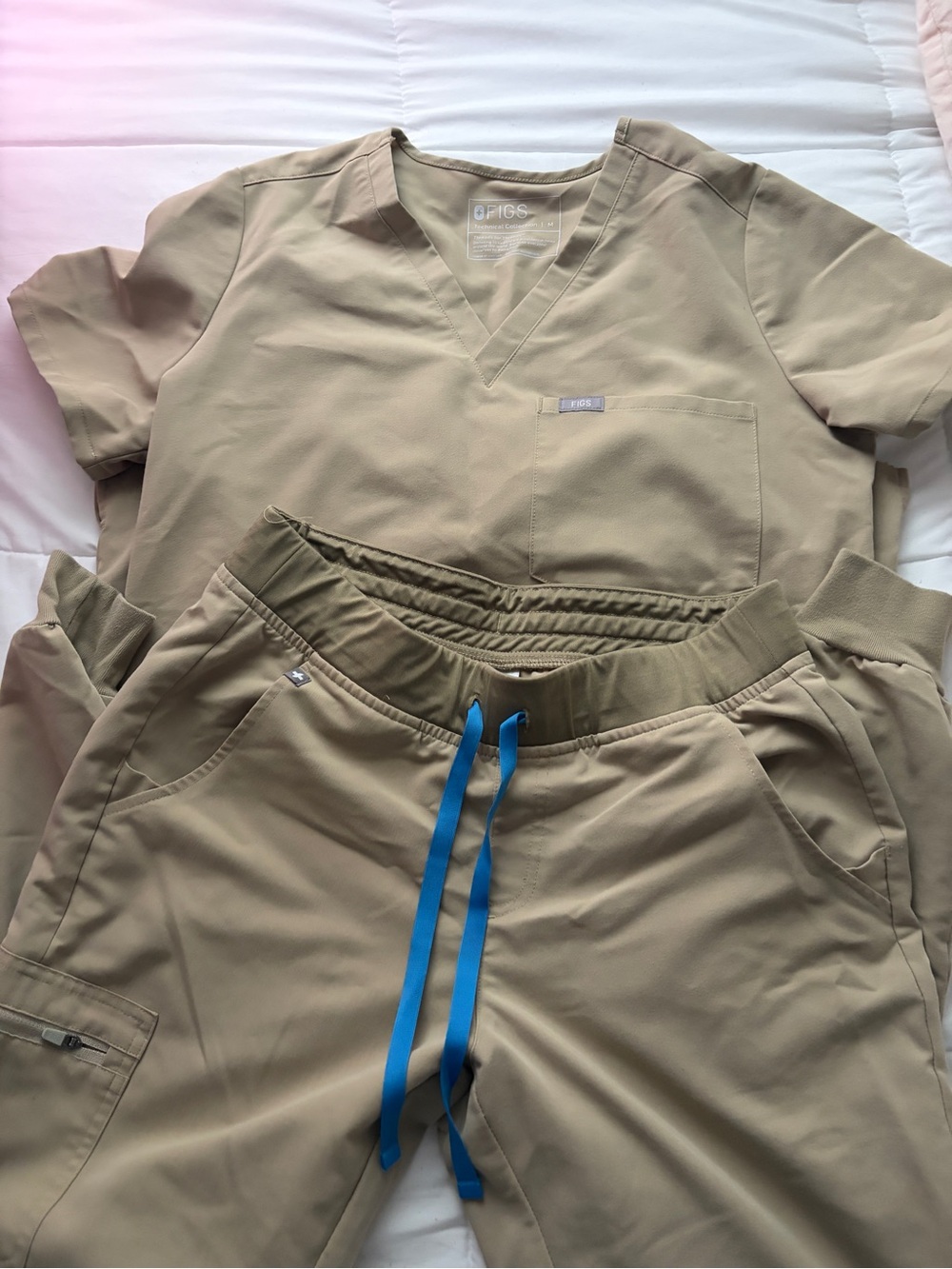 Tan Figs Scrubs